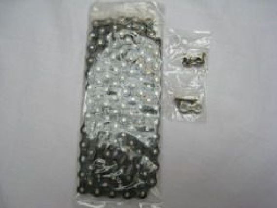 TAYA TB-50 Black boxed seven-wave chain (6 waves)-Made in Taiwan/TAYA CHAIN FOR 7-SPEEDS MODEL NO.TB-50-MADE IN TAIWAN