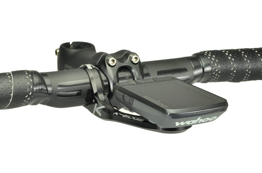 K-edge Wahoo 31.8mm車頭把手咪錶延伸碼/Max 版 (*加長型*黑色) - MAX XL Mount 31.8mm, Black Anodize