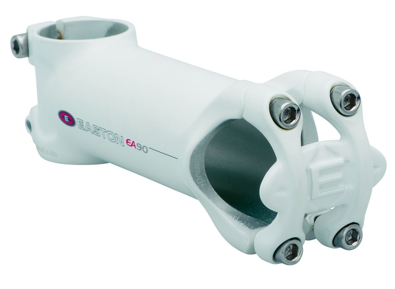 EASTON EA90 mountain climbing car front pillar-0 degree 31.8MM-white/EASTON EA90 MTB STEM-0X31.8MM-WHT