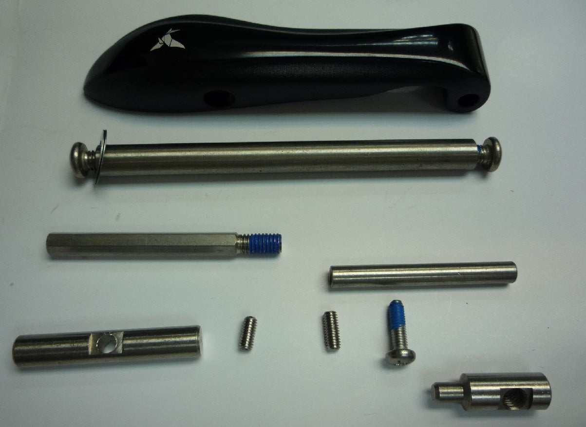 TERN first generation LINK C7 frame folding box FBL / PARTS LATCH KIT, FBL JOINT, BLACK