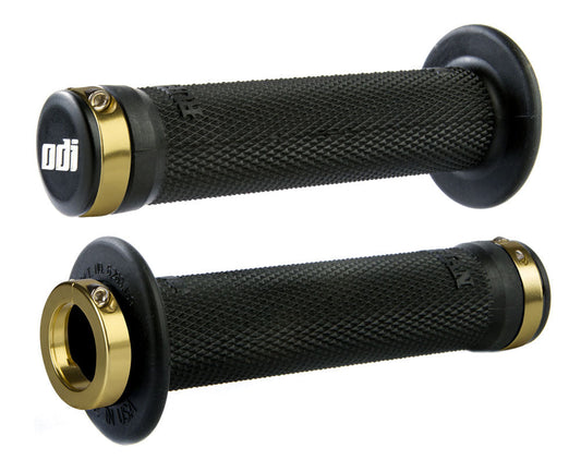 ODI RUFFIAN BMX 鑽石紋鎖碼手筒套裝 / ODI RUFFIAN BMX GRIPS LOCK ON BONUS