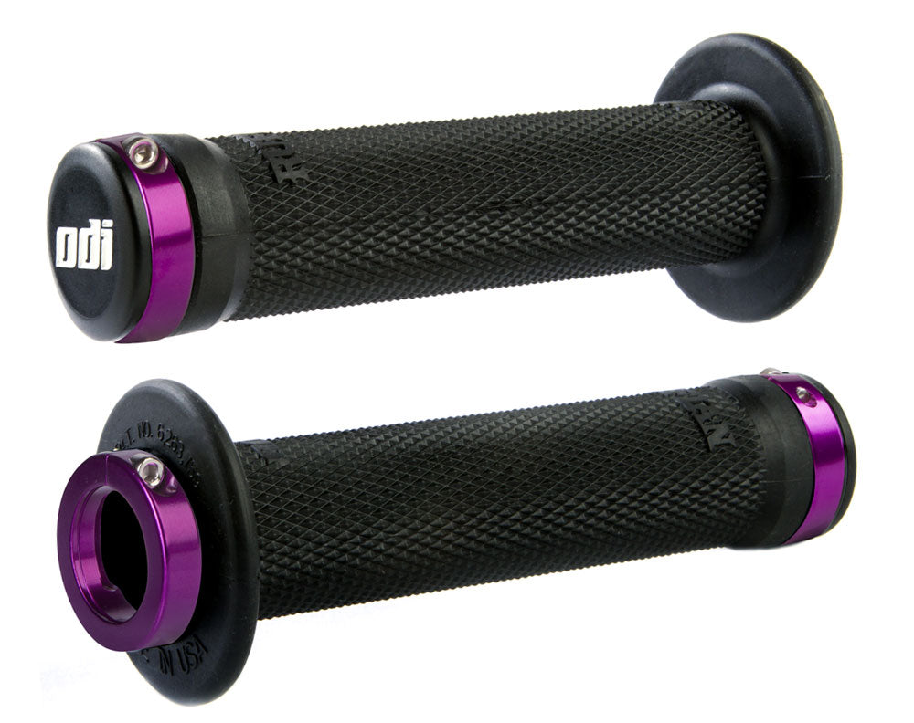 ODI RUFFIAN BMX 鑽石紋鎖碼手筒套裝 / ODI RUFFIAN BMX GRIPS LOCK ON BONUS