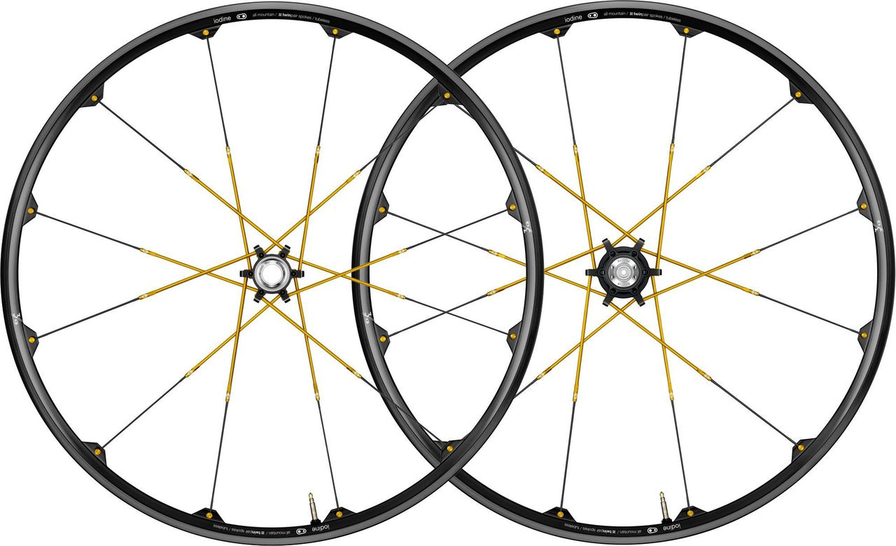 *CRANK BROTHERS IODINE3 爬山車碟轆-黑金20MM&135MM / *CRANK BROTHERS IODINE3 WHEELSET-BK/GD-20MM&135MM