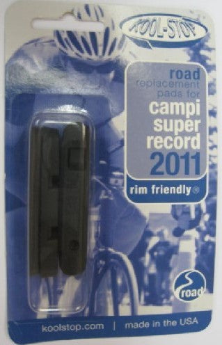 KOOL STOP SUPER RECORD PADS~BLACK~KS-SRB / KOOL STOP SUPER RECORD REPLACEMENT PADS~BK