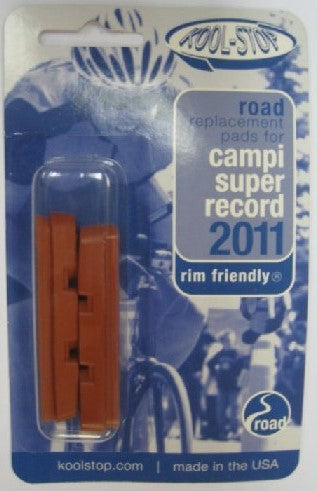 KOOL STOP SUPER RECORD PADS~Orange~KS-SRSA / KOOL STOP SUPER RECORD REPLACEMENT PADS~SALMON