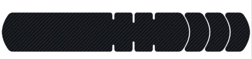 LIZARD SKINS carbon fiber frame protector/LIZARD SKINS FRAME PROTECTOR~CARBON