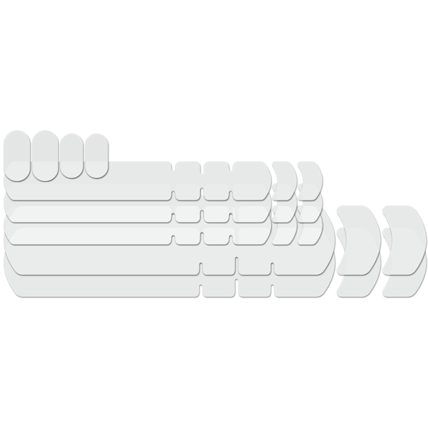 LIZARD SKINS Bike Protector~Matte Clear/ LIZARD SKINS PROTECTOR~MATTE CLEAR