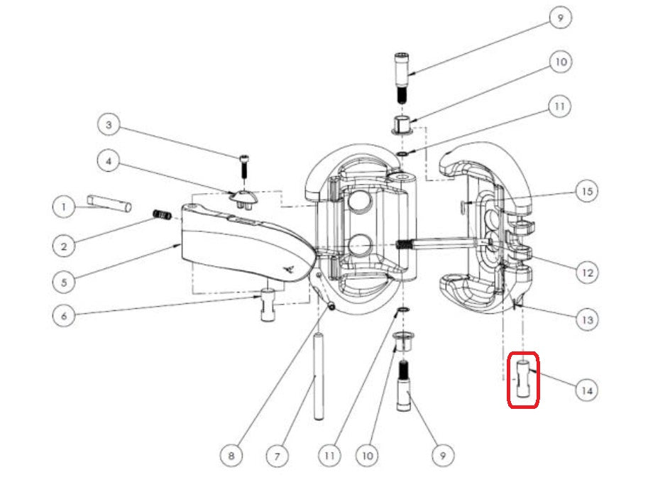 TERN OCL Slotted Pivot