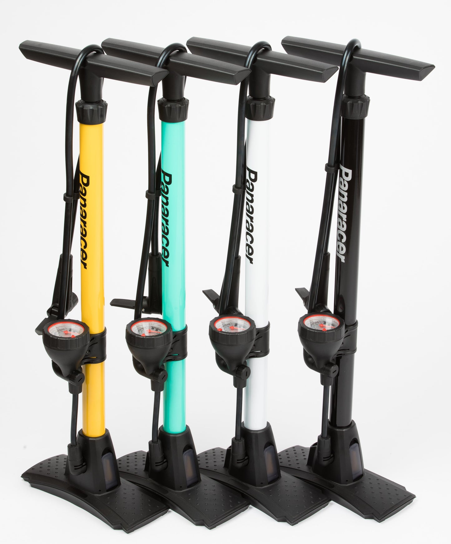 Panaracer Alloy FV and AV Floor Pump, with Air Pressure Gauge