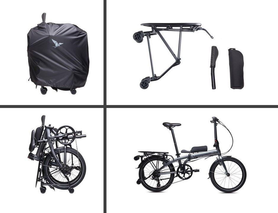 TERN RAPID TRANSIT RACK Pulley-assisted tailstock