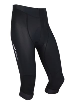 ATLAS 男裝五經編平口七分褲 六代褲墊 S-733-B, 黑色, 18-24C / ATLAS MEN CAPRI PANTS, S-733-B, BK, 18-24C, 6TH