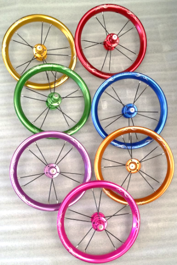SRP 12"鋁合金雙層啤呤平衡車轆-12" / SRP ALLOY PUSH BIKE WHEEL-12"