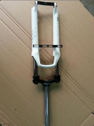 SUNTOUR XCM 前避震車叉-白色-100MM / SUNTOUR XCM F SUS FORK-WH-100MM