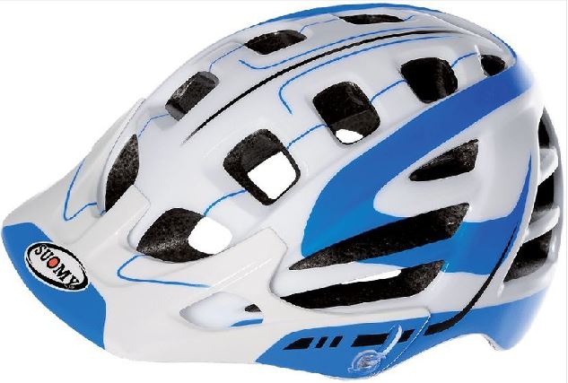 SUOMY SCRAMBLER SLINE 山地車頭盔~WHITE BLUE~L-XXL / SUOMY SCRAMBLER SLINE HELMET WHITE BLUE~L-XXL
