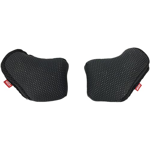 BELL SUPER 2R BLACK CHEEK PADS-SIZE M