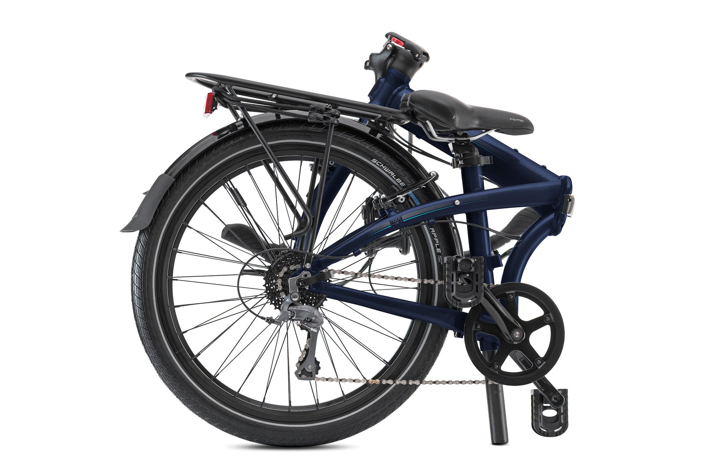 TERN NODE D8 24" 8-Speed bike Gen 3 (MR with mudguard and tail rack) / TERN NODE D8 24" FOLDING BIKE