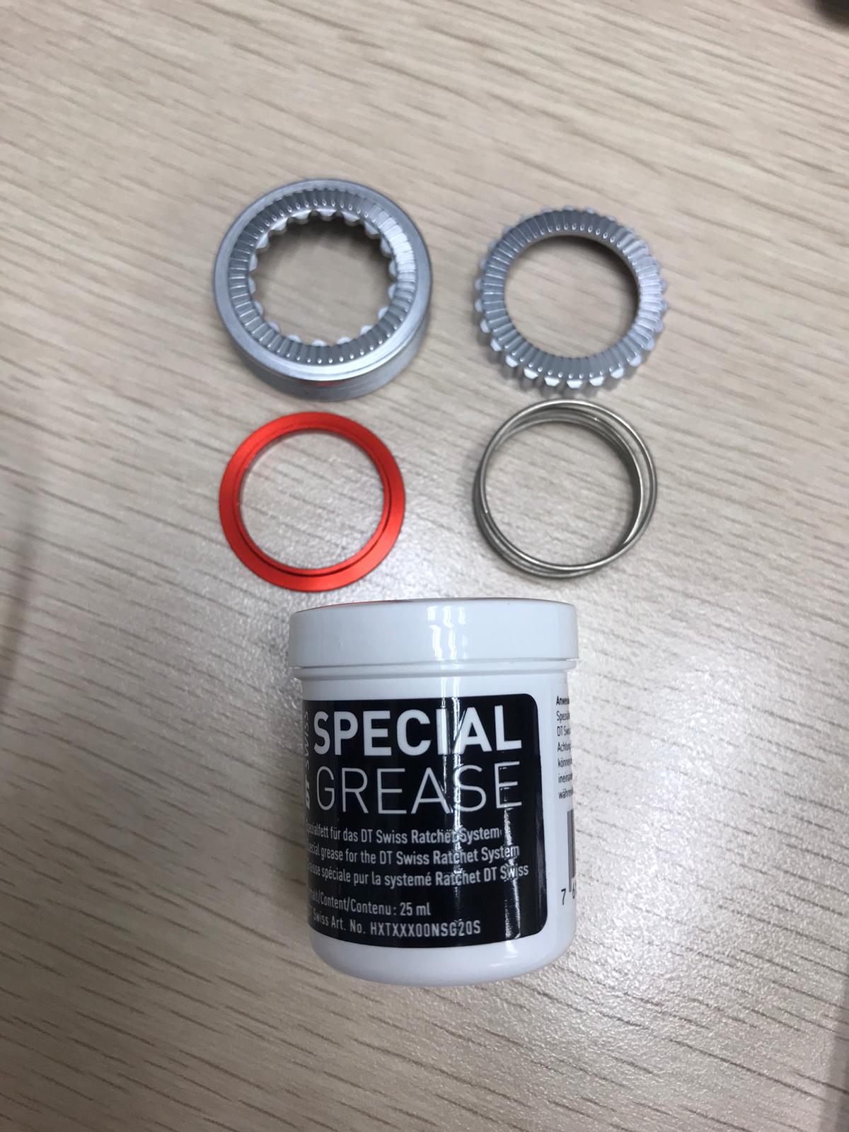 DT SWISS rear hub clutch gear RATCHET-54T EXP~one pair/DT SWISS SENICE KIT RATCHET 54T EXP W/O TOOL