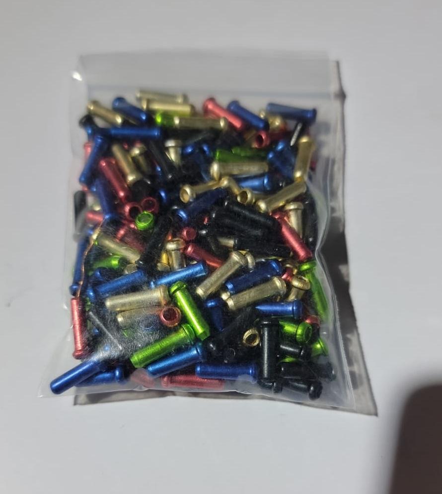 Wire core aluminum tail~color-thick material~200 pieces package/WIRE END CAP-200PCS-COLOUR-THICK