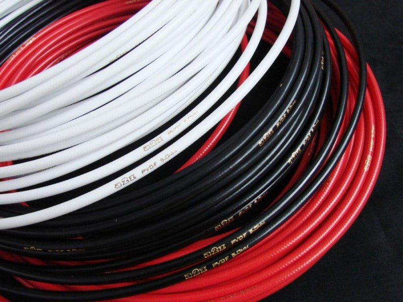 A2Z PVDF-5.0 5.0MM disc KEVLAR oil hose-yellow-15meter/coil / A2Z 5.0 diameter Non-compression hydraulic hose~YL