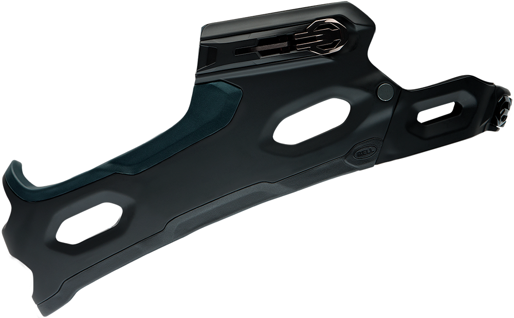 BELL SUPER 3R/2R Detachable Helmet Chin-Matt Black-Medium/BELL SUPER 3R/2R CHINABAR-MAT BLK-M