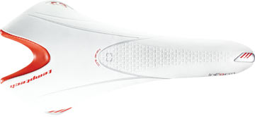 BONTRAGER INFORM RXL seat ~ hollow titanium tube ~ white / BONTRAGER INFORM RXL SADDLE ~ TI RAILS ~ WH