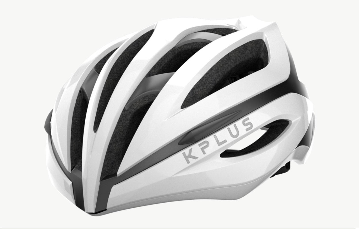 最後一件|KPLUS Surevo 公路單車頭盔|白色M碼