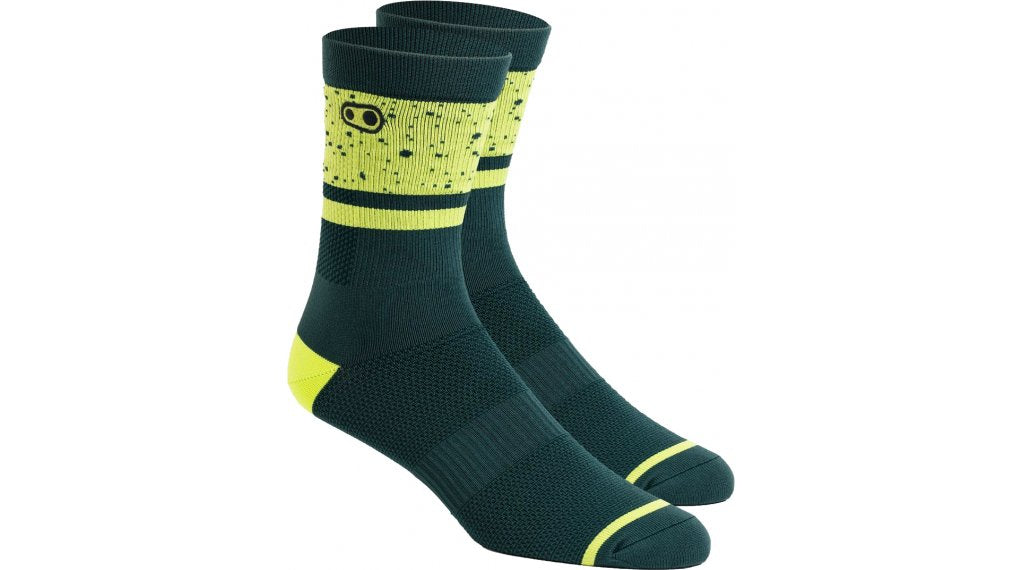 CRANK BROTHERS ICON MTB Cycling Socks SOCK Inkjet Flower Limited Edition Splatter LTD