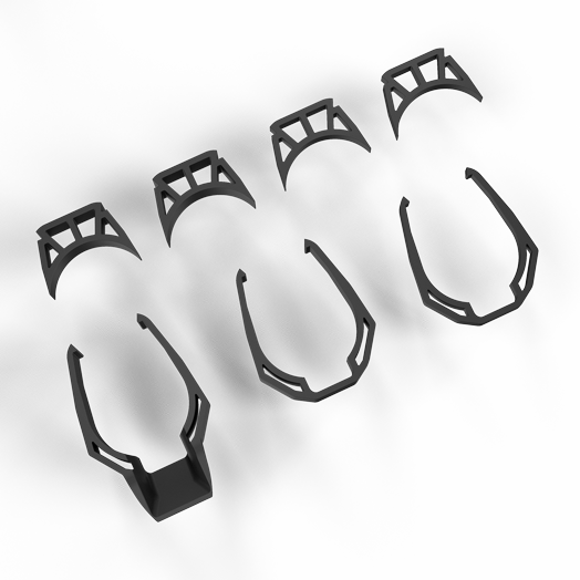 PRO VIBE EVO road vehicle spacer set/PRO VIBE EVO HEADSET/STEM SPACER SET