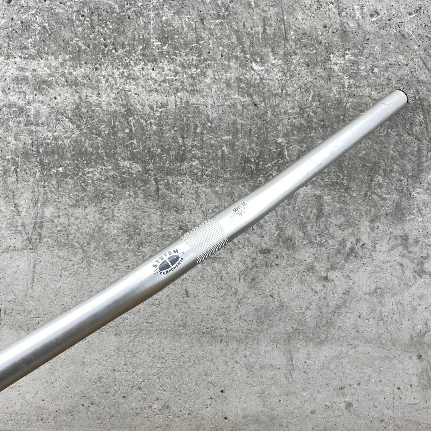 System Components 25.4 鋁合金,6061 T6 銀色車頭適用於各款摺車 / System Components 25.4 6061 T6 Alloy Handlebar For Folding Bike Silver