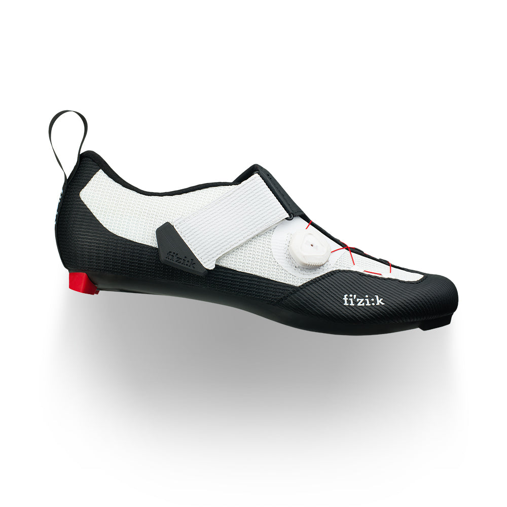 Fizik Transiro Infinito R3 鐵人車鞋-黑/白色 / Fizik Transiro Infinito R3 Triathlon Shoes-Black/White