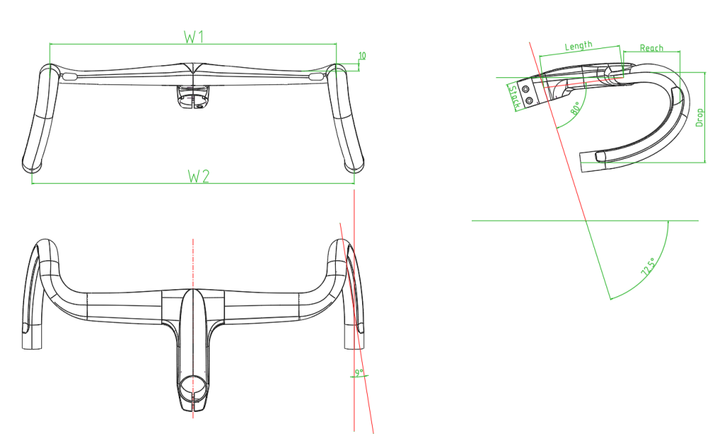 CRW 一體式車頭 / CRW Integrated Handlebar