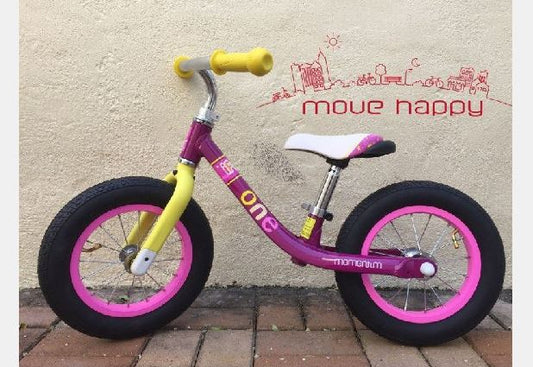 45折｜(包安裝) MOMENTUM IFUN ONE 兒童滑步車 12"- 紫色