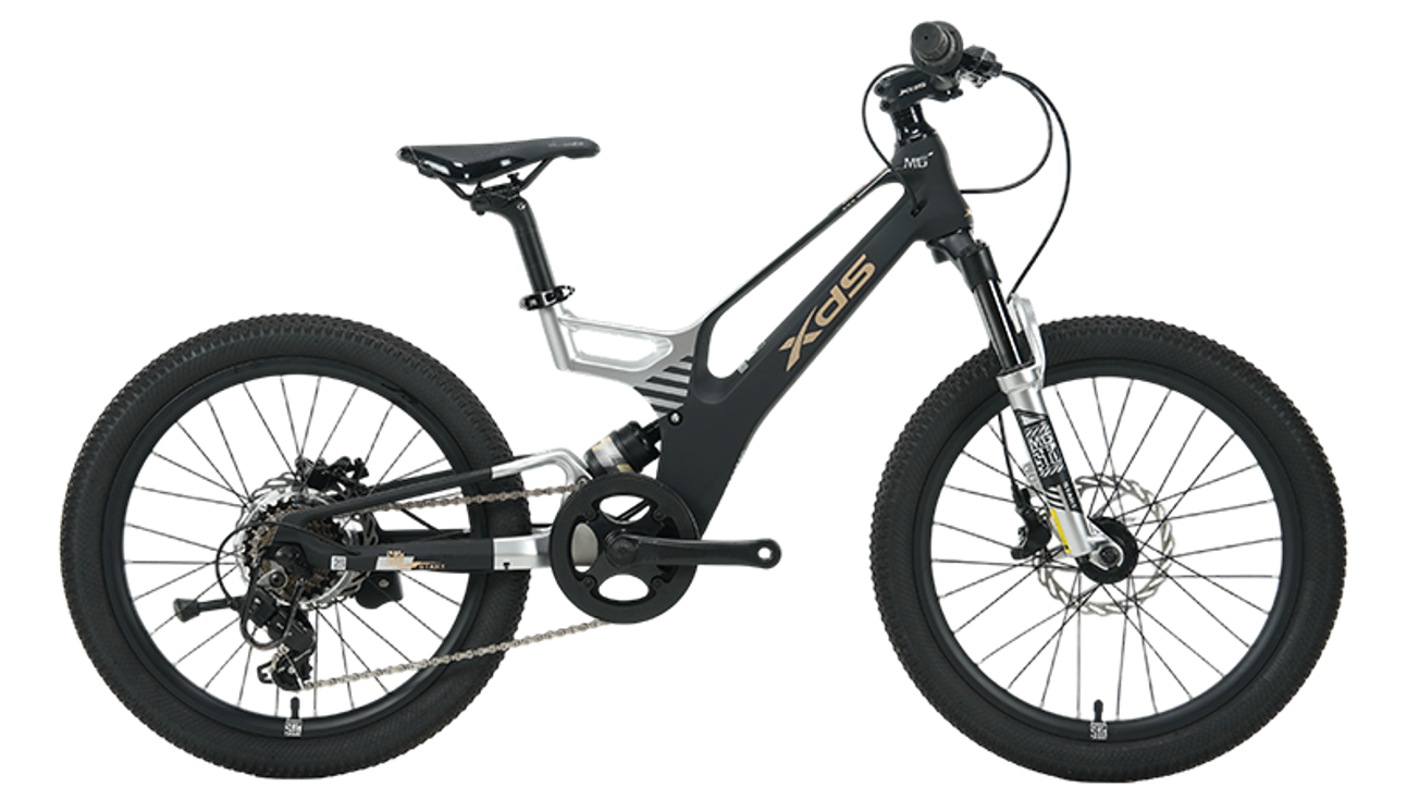 XDS 2026-鎂馳 Shimano7速油壓碟刹前後避震內走線鎂合金兒童山地車