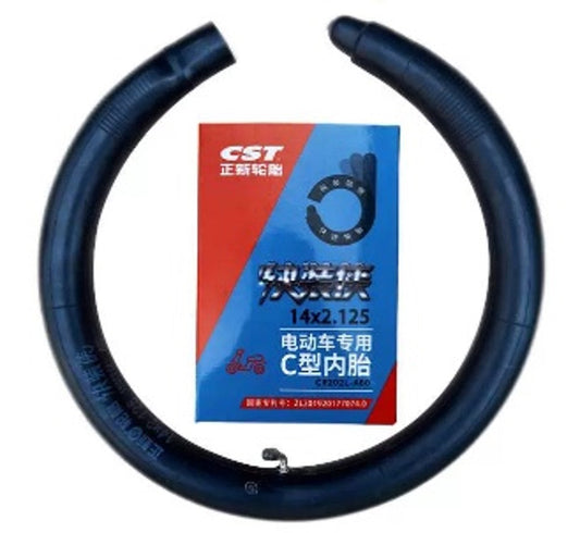 正新彎嘴內胎(快裝俠電動車用快拆內胎)