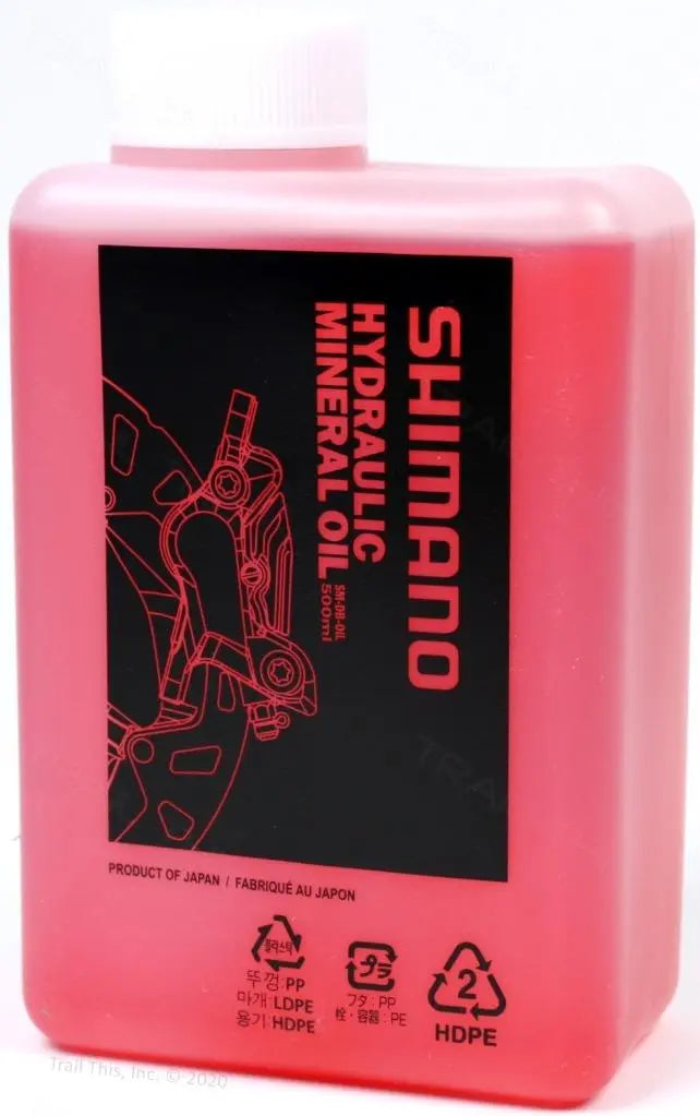 SHIMANO 礦物油(500ML)- SM-DB-OIL / SHIMANO MINERAL OIL (500ML)-SM-DB-OIL