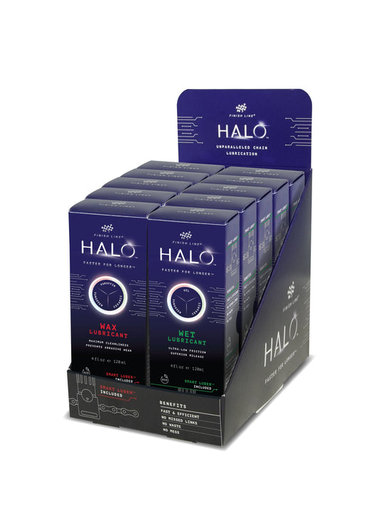 FINISHLINE HALO WAX & WET Lubricant 光暈蠟性&濕性潤滑劑 - 4oz/120ml  - Smart Luber+ PRODUCT BOX FINISHLINE HALO WAX & WET Lubricant - 4oz/120ml-Smart Luber+PRODUCT BOX