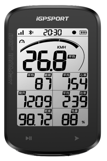 iGPSPORT BSC100Max 英文版 智能GPS咪錶