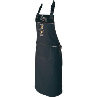 SHIMANO TECHLAB work apron (with front pocket tool)-black titanium/SHIMANO TECHLAB APRON BK/TI-ONE SIZE