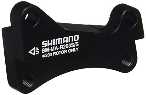 SHIMANO 八吋後碟碼-橫轉橫~SM-MA-R203S/S / SHIMANO REAR DISC BRAKE ADAPTER~SM-MA-R203S/S