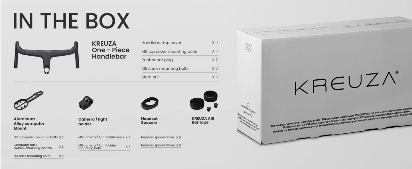 KREUZA 一體式車頭 / KREUZA Integrated Handlebar