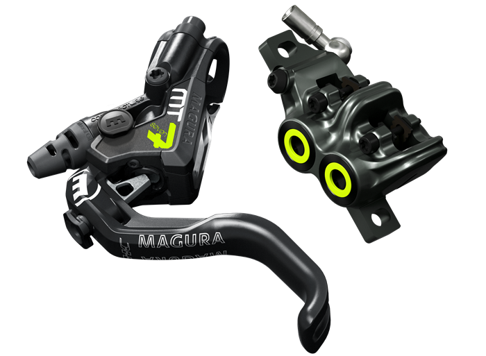 MAGURA MT7N PRO four-piston disc brake with HC lever - single side/MAGURA MT7N PRO BRAKE WITH HC LEVER BLADE