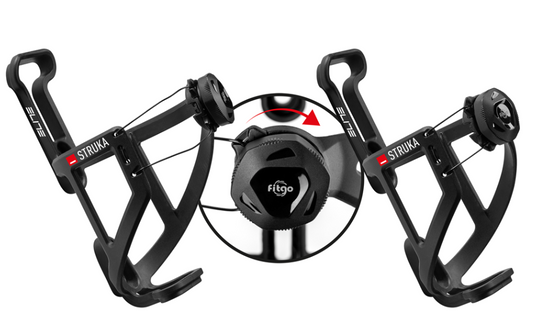 ELITE STRUKA 水壺架-黑色 / ELITE STRUKA BOTTLE CAGE-BLACK