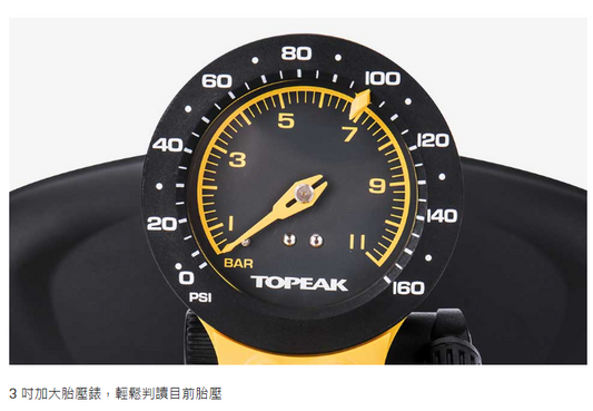 TOPEAK JOEBLOW SPORT III 大地泵-TJB-S6 / TOPEAK JOEBLOW SPORT III FLOOR PUMP-TJB-S6