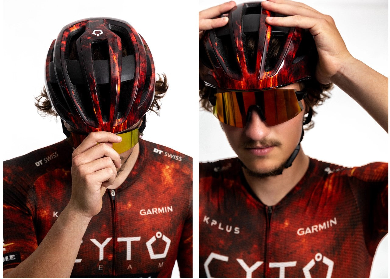 KPLUS Nova Team CYTO 公路單車頭盔 / KPLUS Nova Team CYTO TRIGON Edition