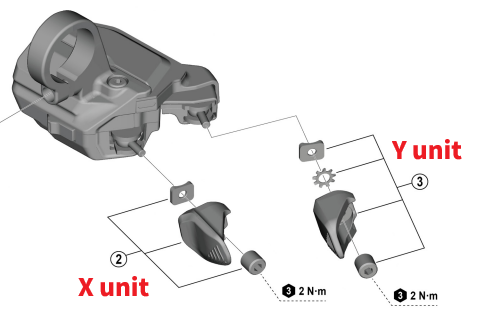 Shimano SW-M9250-R/IR 波手指撥 / Shimano SW-M9250-R/IR Lever Unit