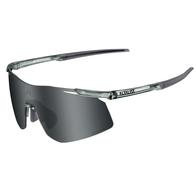 ALTALIST INTERCHANGEABLE SPORTS EYEWEAR(2IN1 VIV plus & ADV Photochromic Anti-Fog lens+Night Vision Clear lens)-HAYATE R3