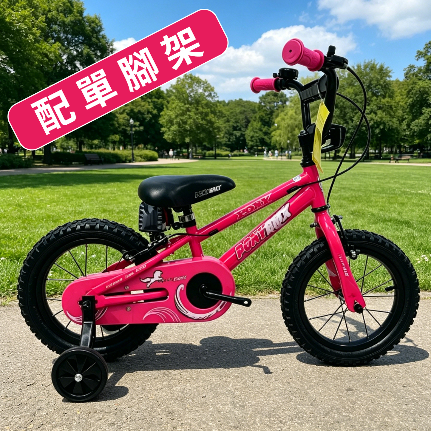 PONY new ST-type child bike - 16" / PONY ST-TYPE KID BIKE - 16"