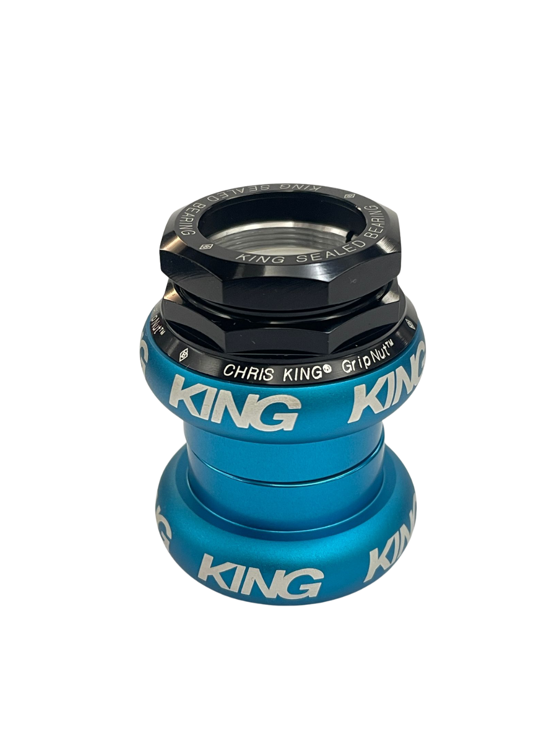 Chris King 1-1/8" Grip Nut 有牙叉盆 (雙色) / Chris King 1-1/8" Grip Nut Headset (Color mixing)