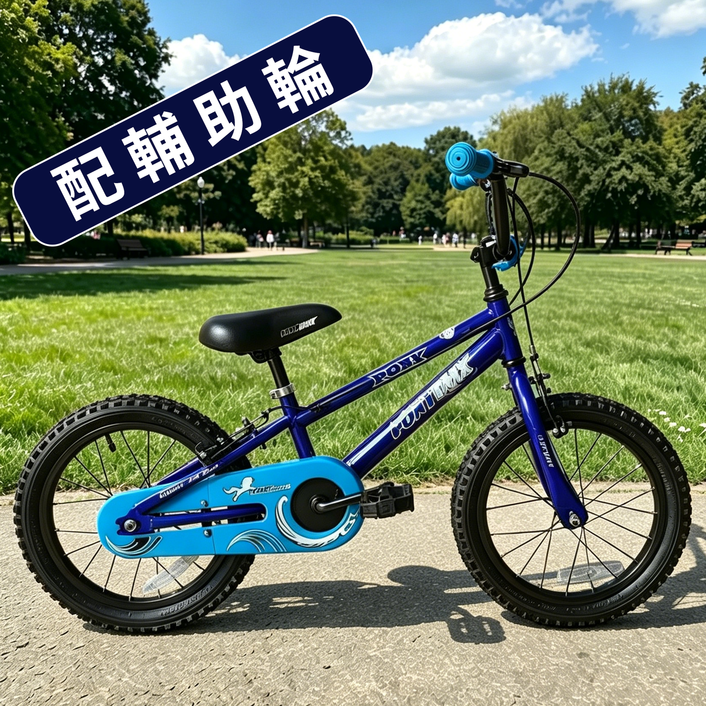 PONY 新款ST型車架14"小童單車 - 連輔助轆