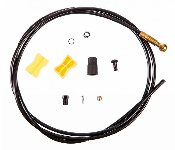 SHIMANO SAINT long nozzle disc oil hose-black SM-BH90-SBLS / SHIMANO SAINT DISC BRAKE HOSE-SM-BH90SBLS-BK